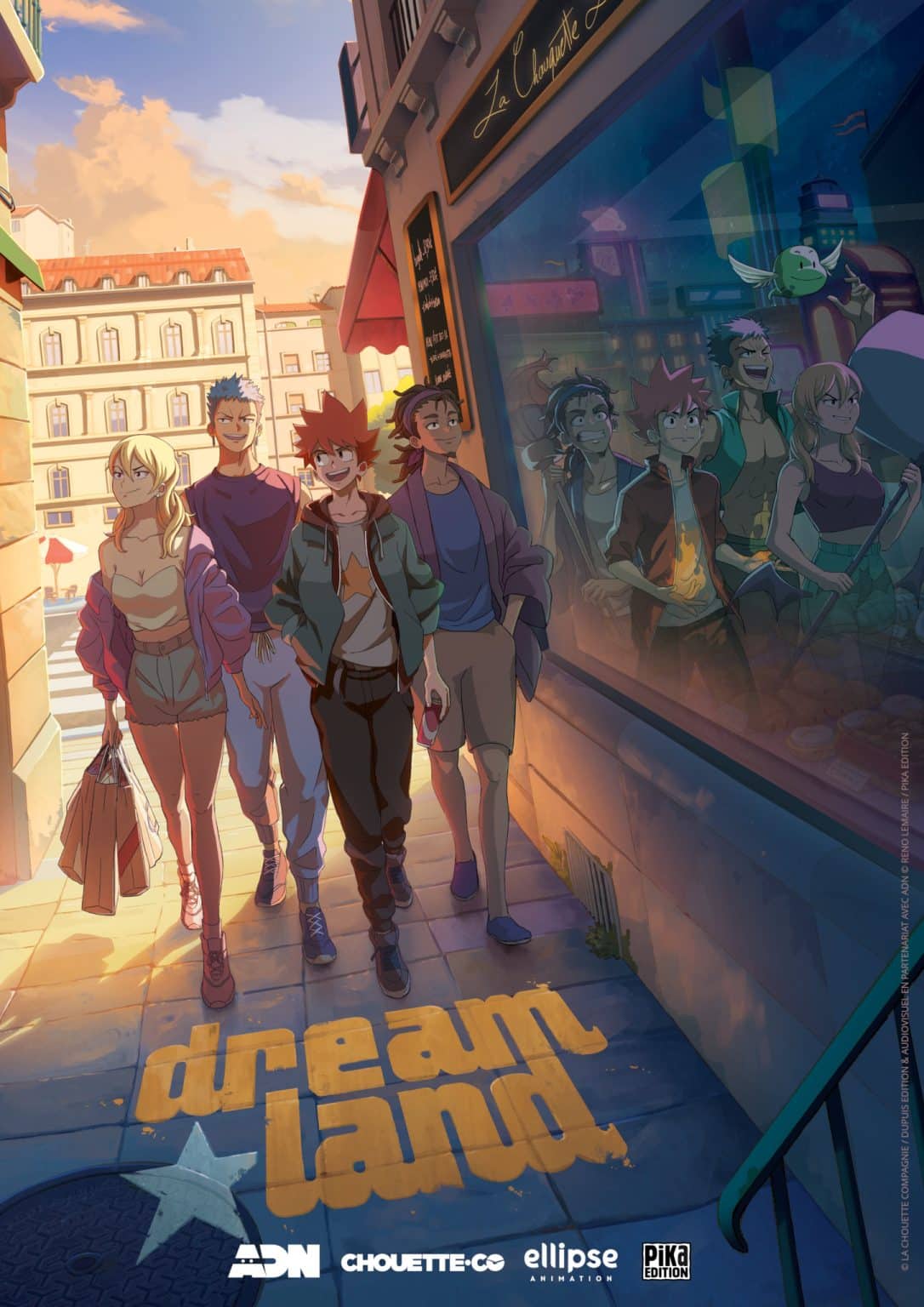 Le manga français Dreamland, adapté en anime AnimOtaku