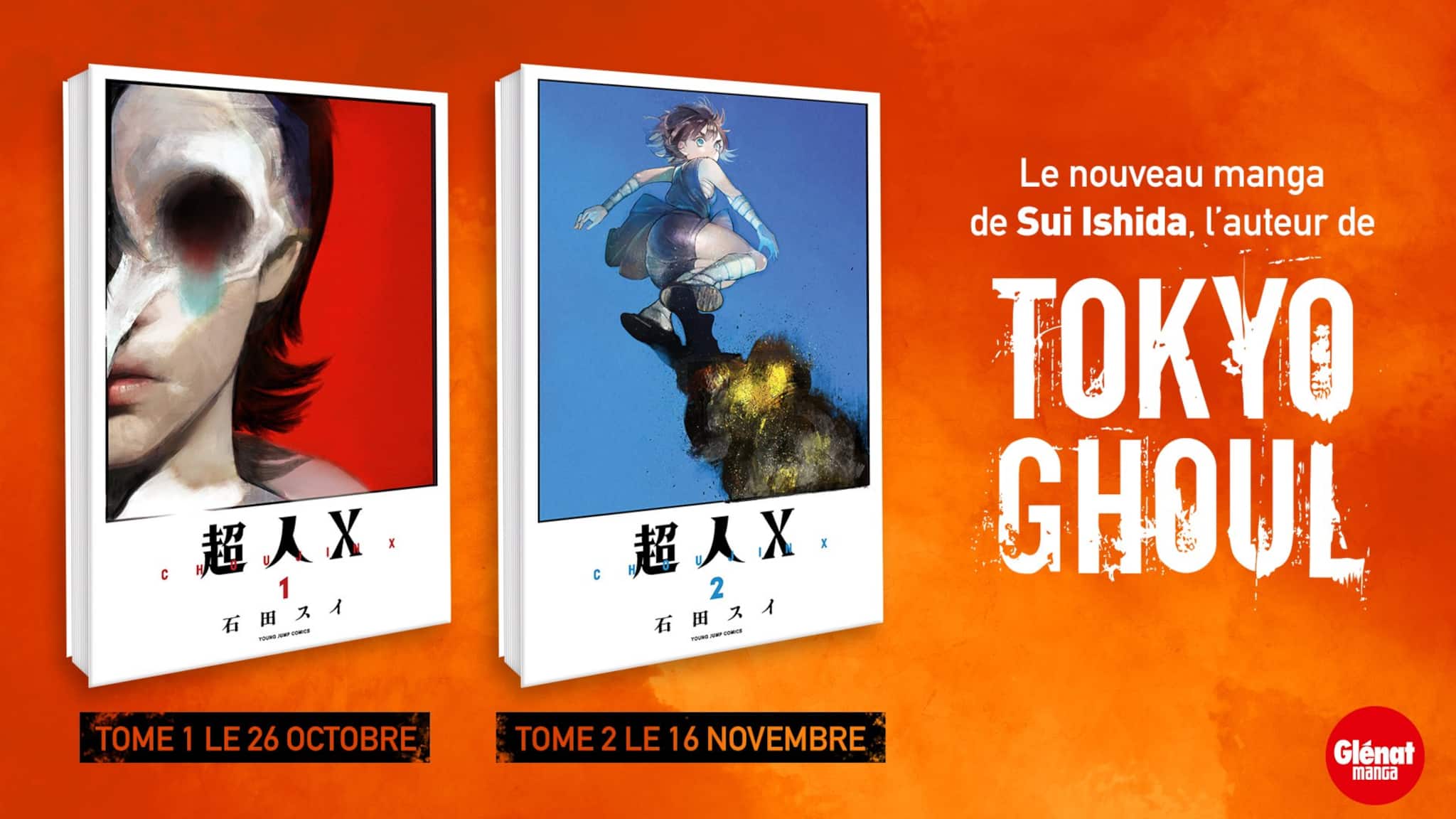 Annonce de la date de sortie en France du manga Choujin X