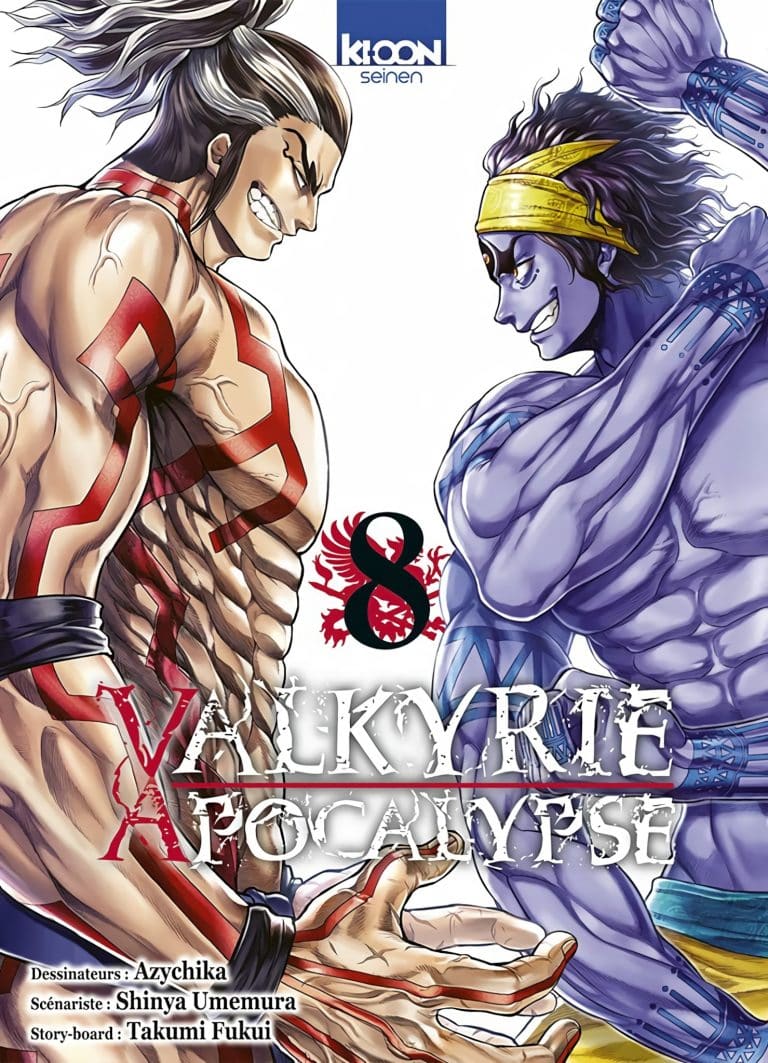 Tome 8 du manga Valkyrie Apocalypse