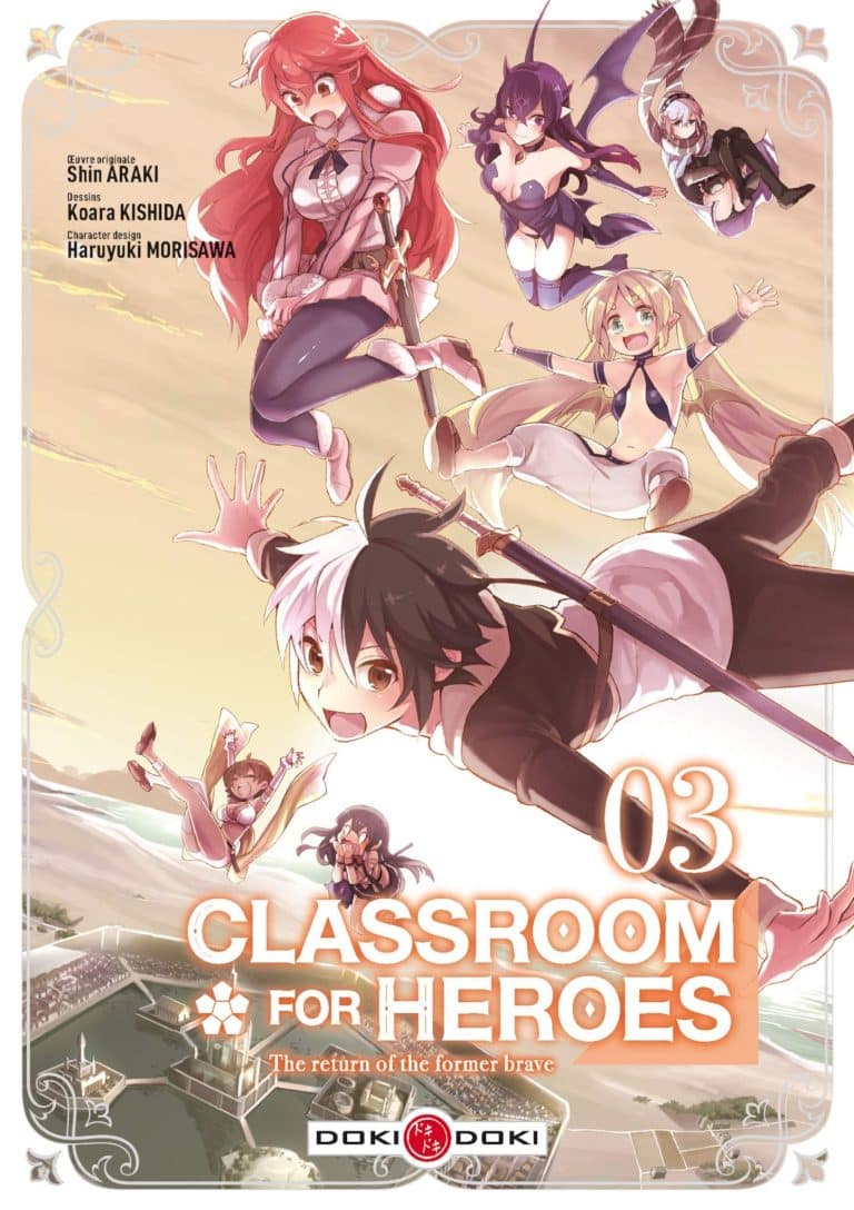Tome 3 du manga Classroom for Heroes