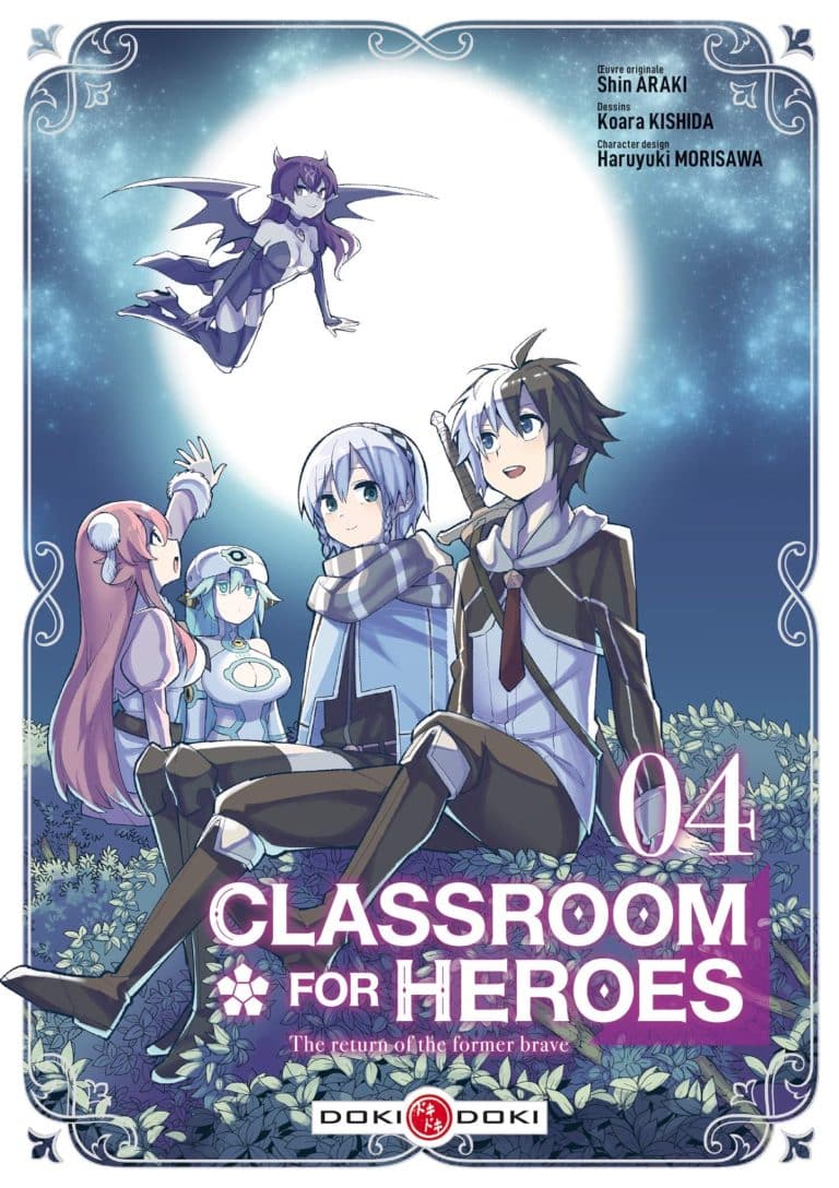 Tome 4 du manga Classroom for Heroes
