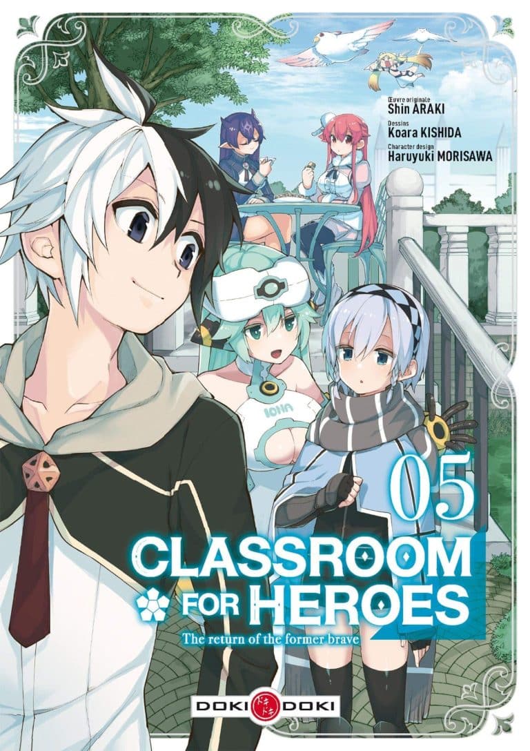 Tome 5 du manga Classroom for Heroes