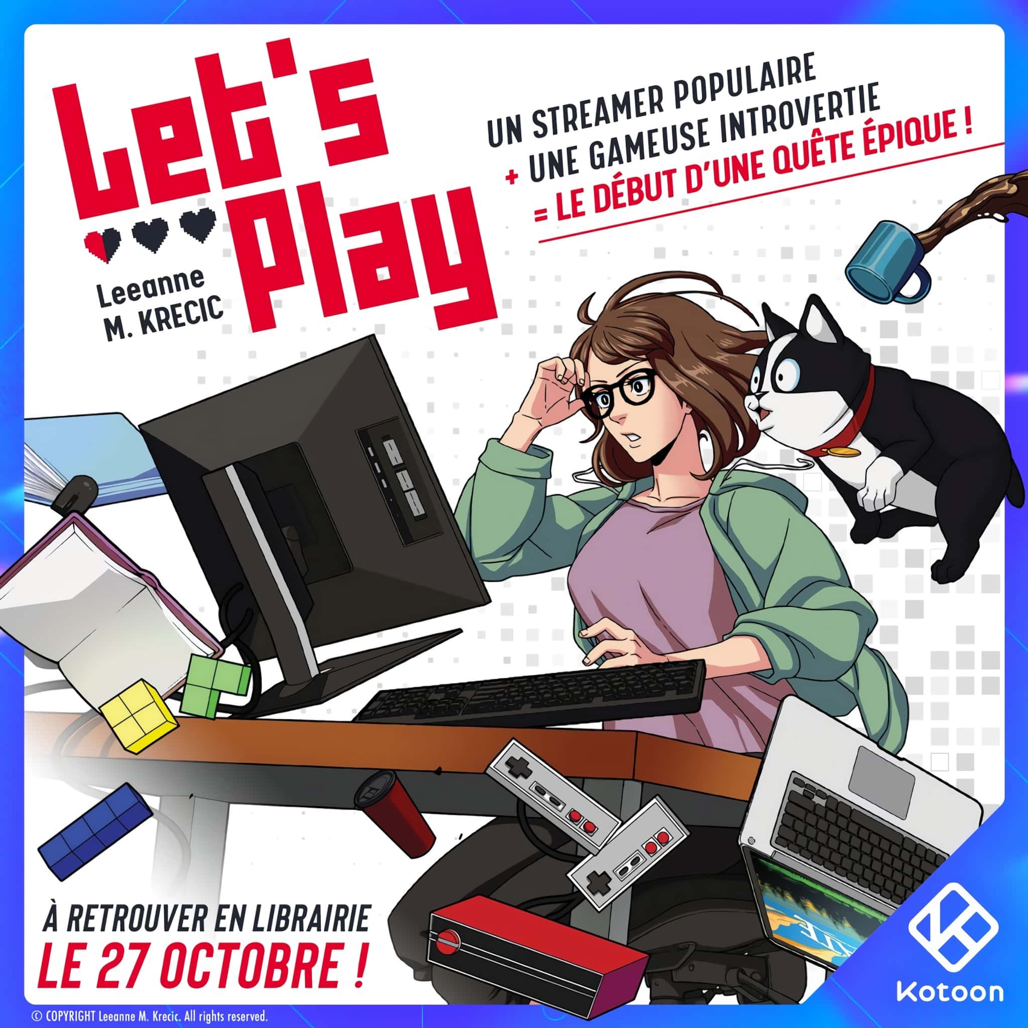 Annonce de la date de sortie en France du Webtoon Lets Play au format papier
