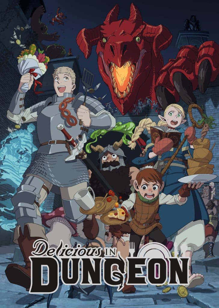 Troisième visuel pour l'anime Gloutons & Dragons (Dungeon Meshi)
