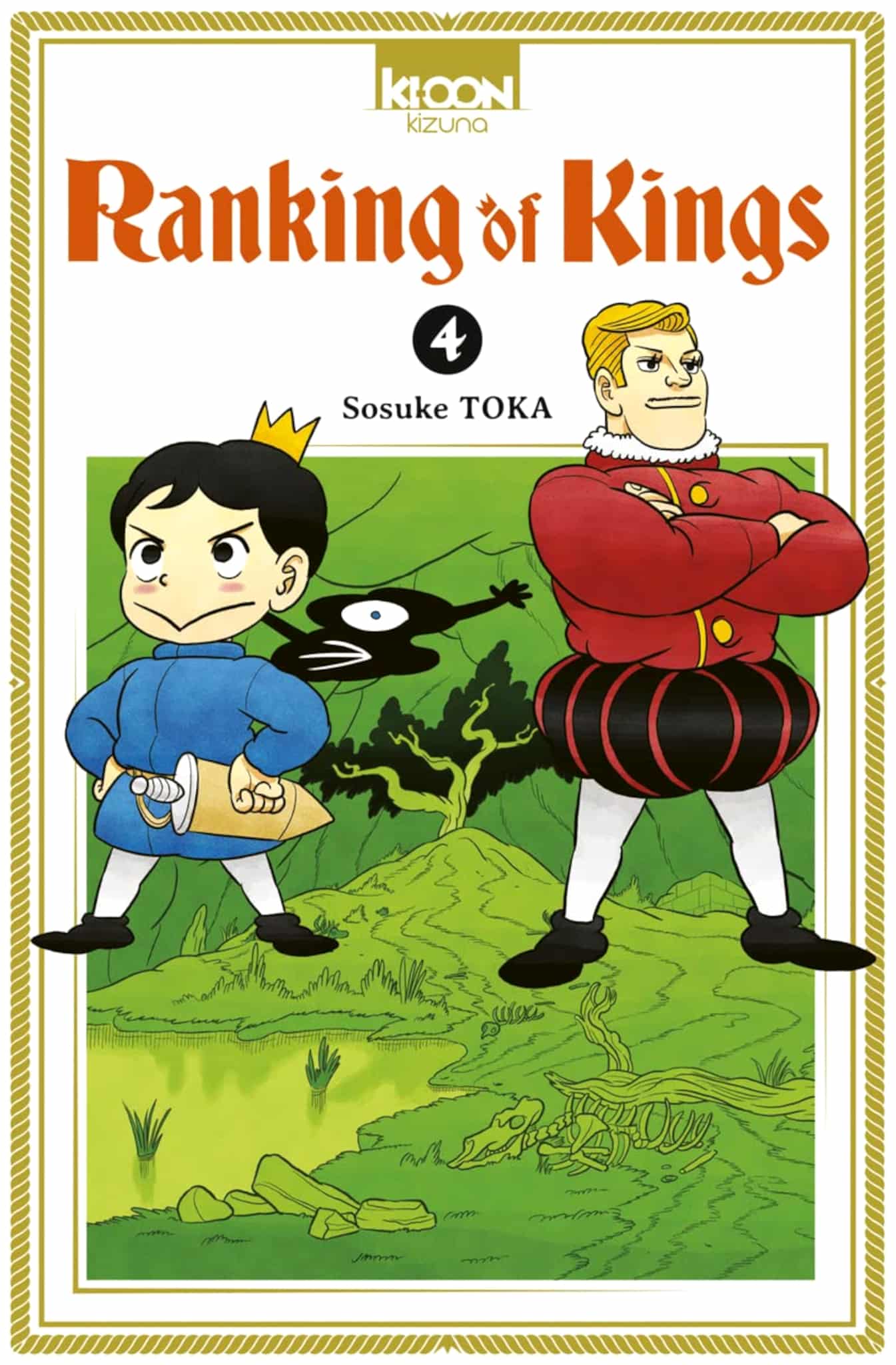 Tome 4 du manga Ranking of Kings