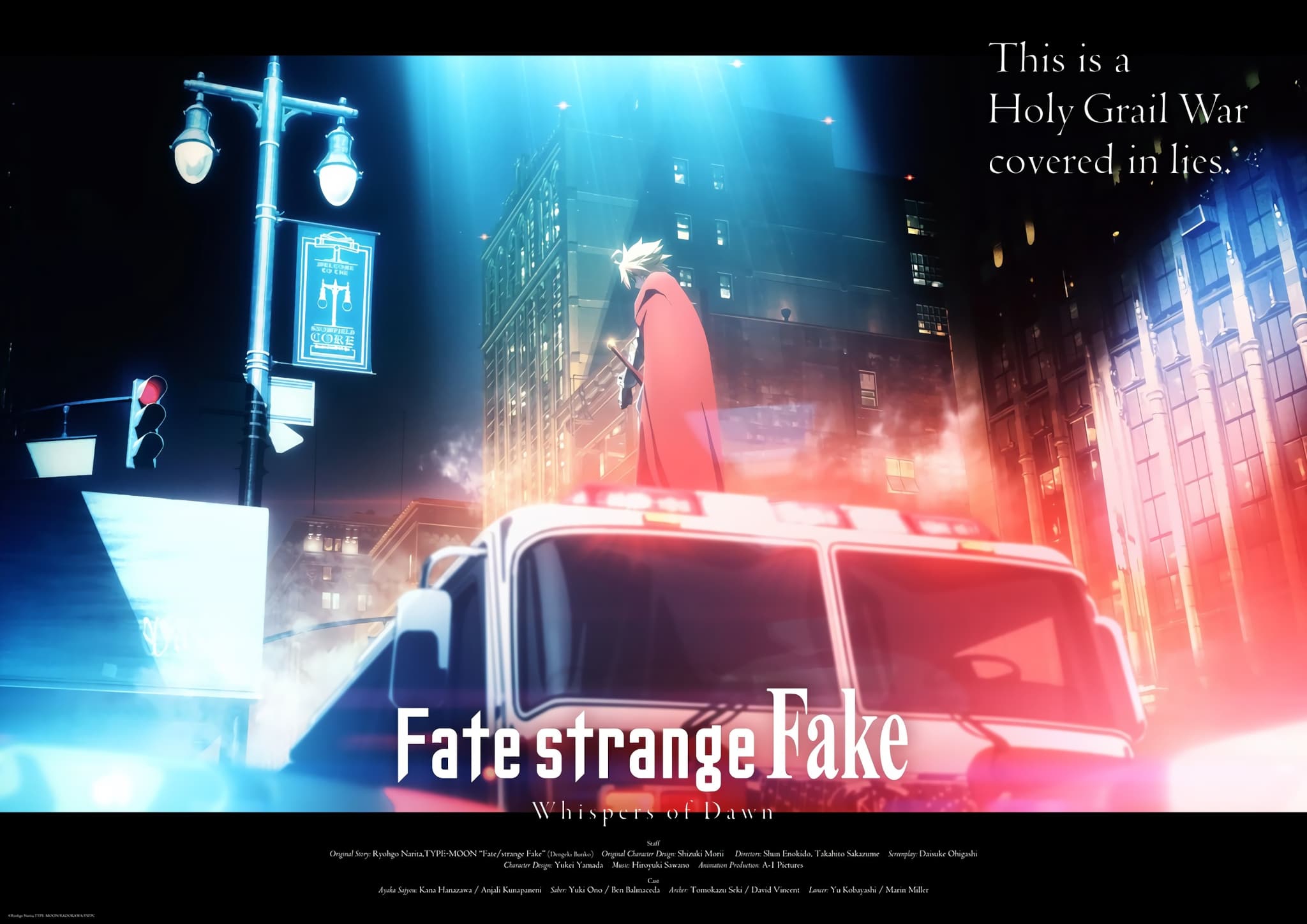 Annonce de la date de sortie de lanime Fate/Strange Fake