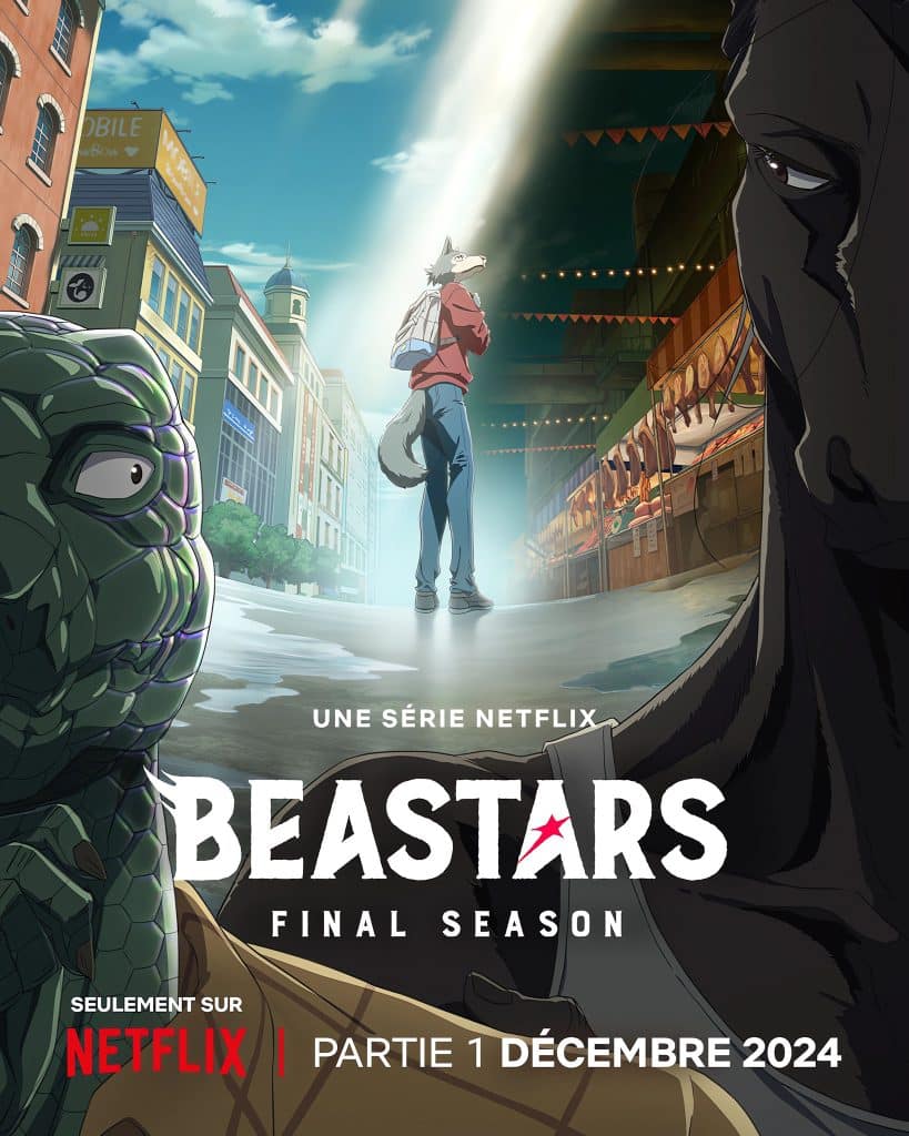 Troisième visuel pour l'anime BEASTARS Saison 3 (finale).