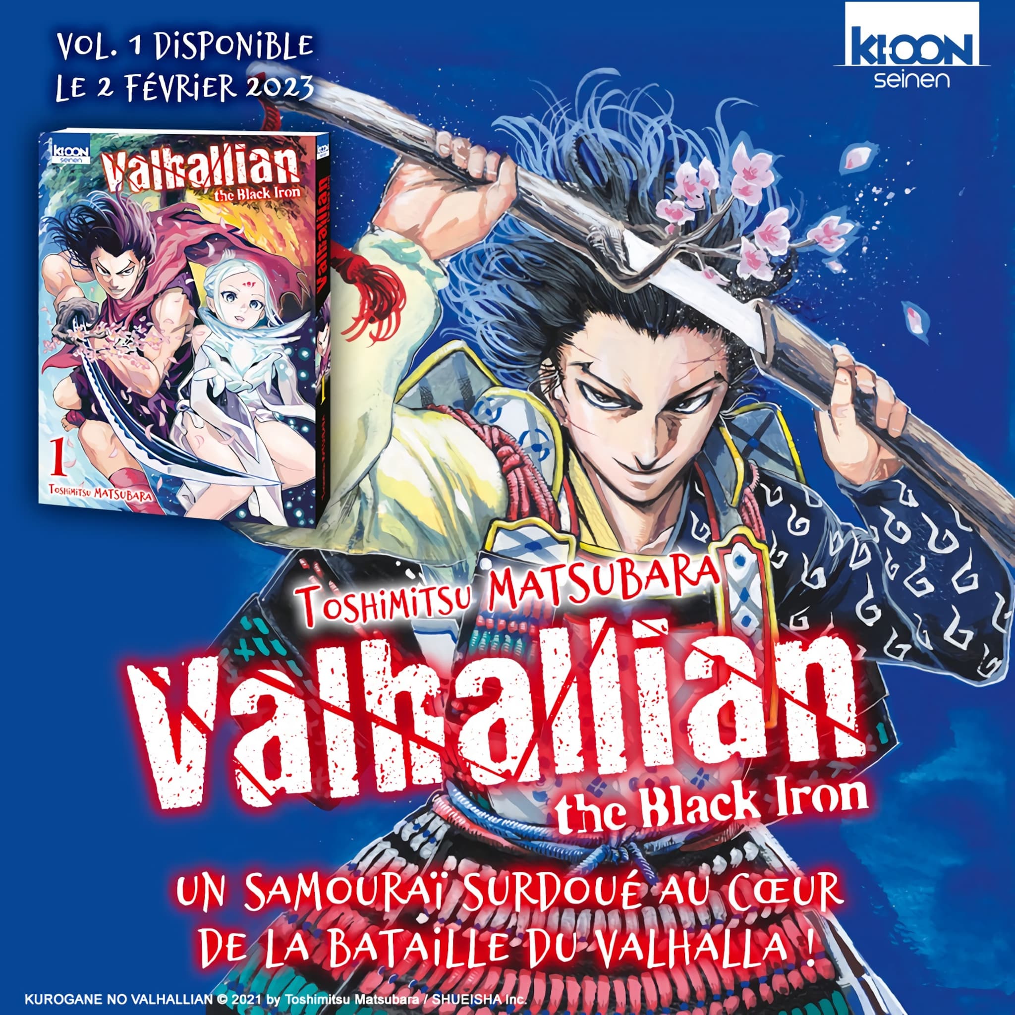 Annonce de la date de sortie en France du manga Valhallian the Black Iron, aux éditions Ki-oon