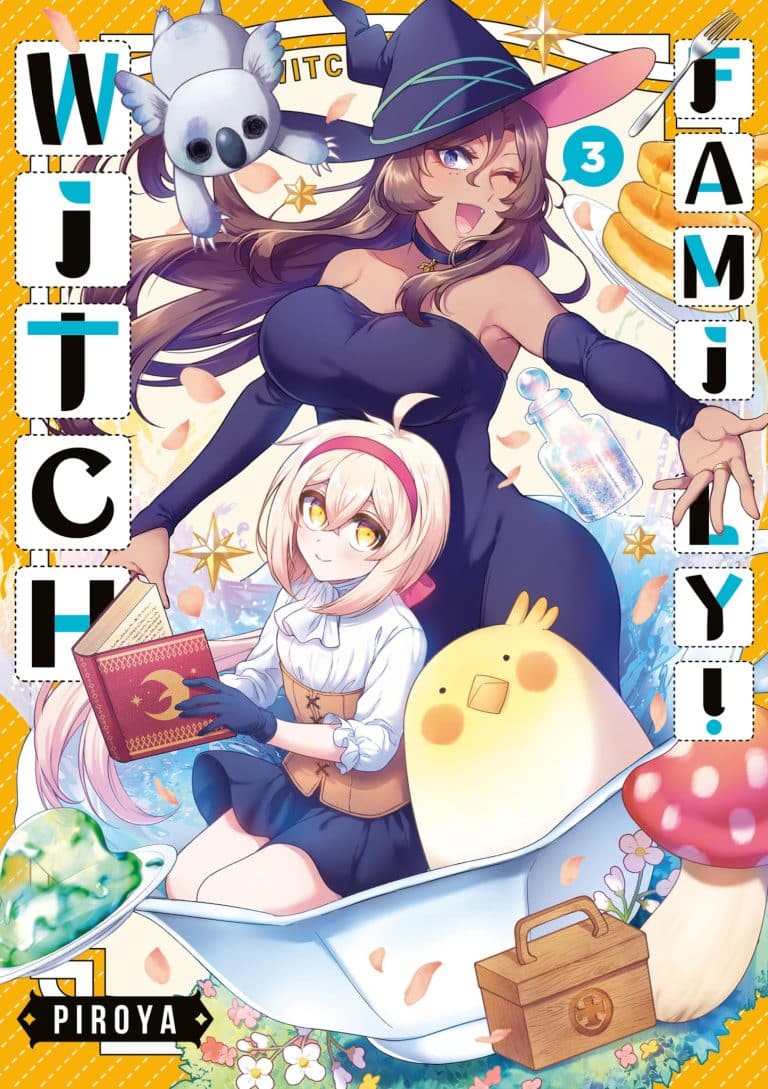 Tome 3 du manga Witch Family