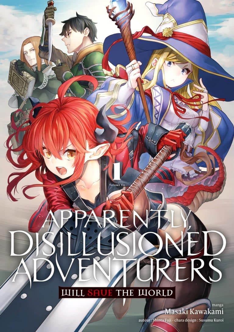 Tome 1 du manga Apparently, Disillusioned Adventurers Will Save the World