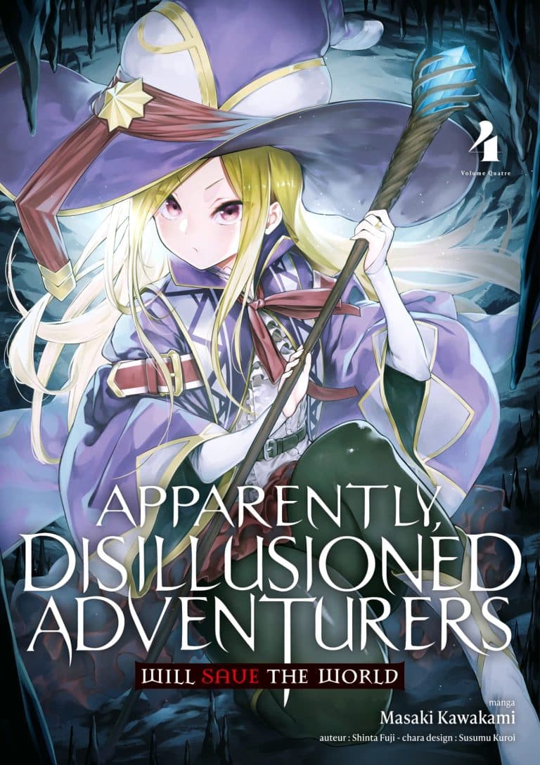 Tome 4 du manga Apparently, Disillusioned Adventurers Will Save the World