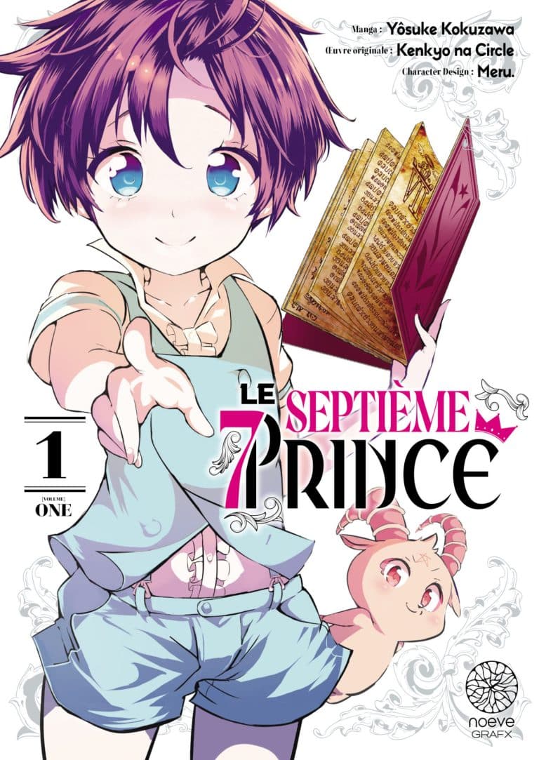 Tome 1 du manga Le Septième Prince.