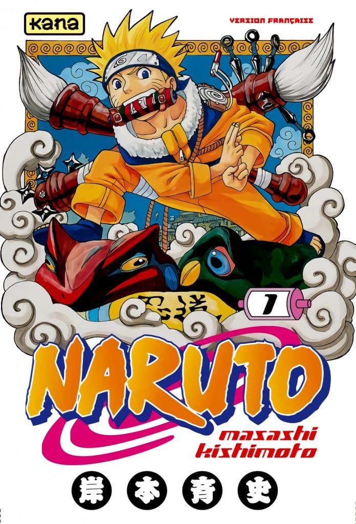 Tome 1 du manga Naruto.
