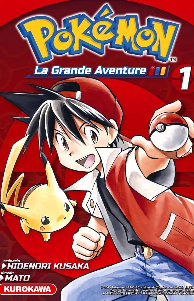 Tome 1 du manga Pokémon : La Grande Aventure.