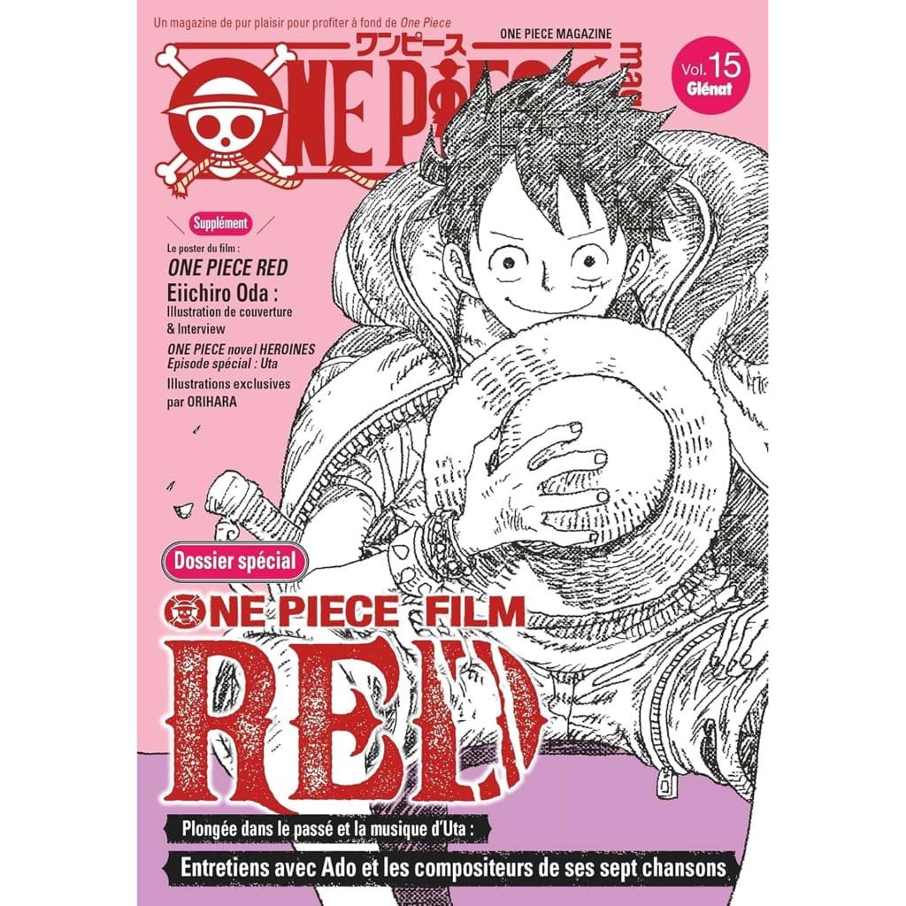 Un exemplaire du ONE PIECE MAGAZINE.