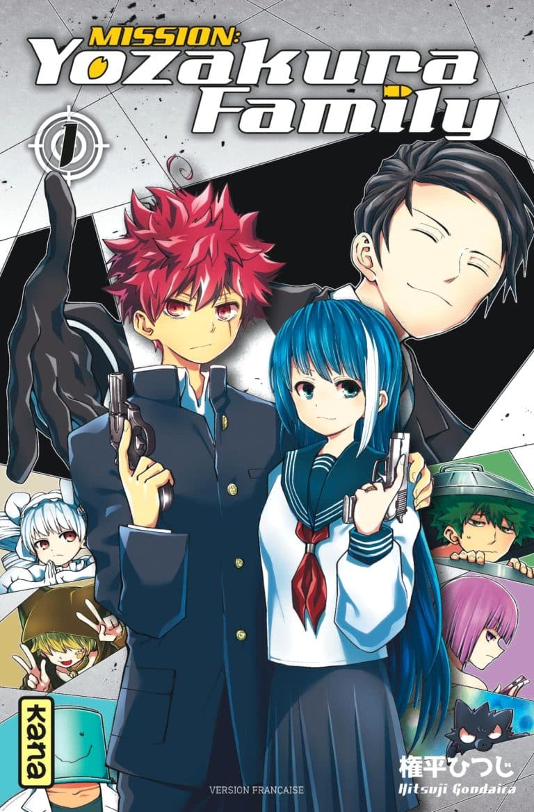 Tome 1 du manga Mission : Yozakura Family