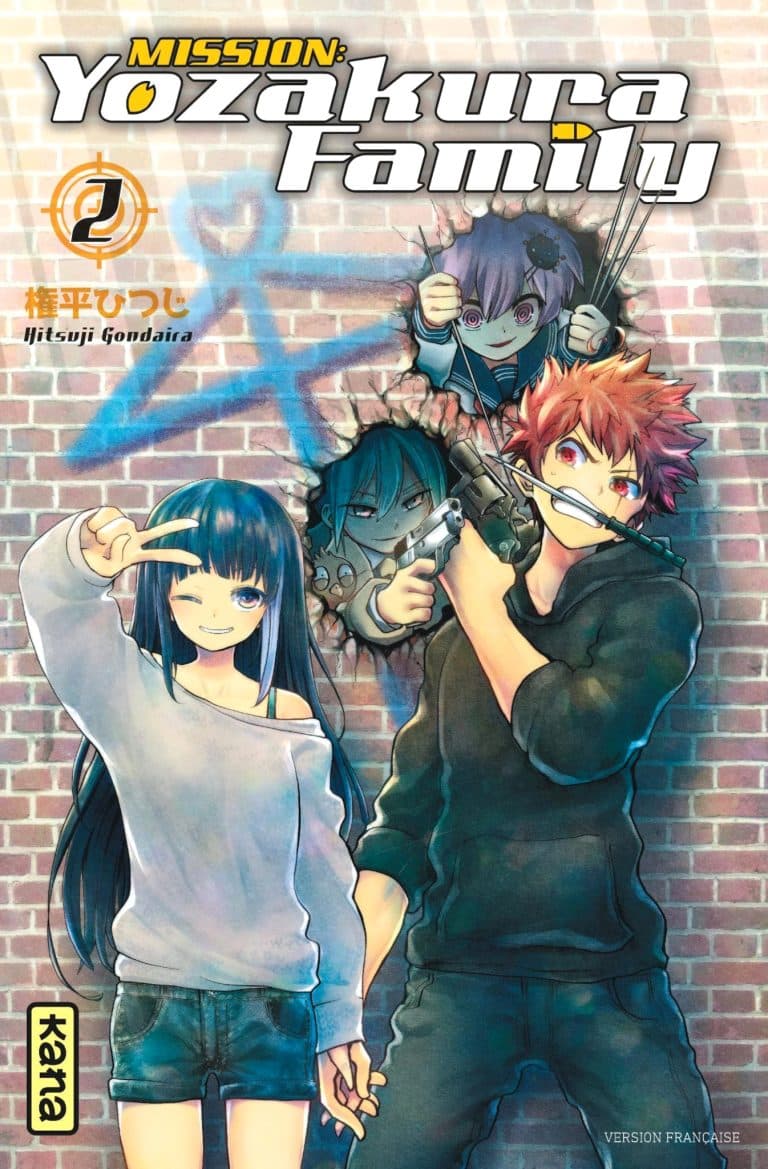 Tome 2 du manga Mission : Yozakura Family