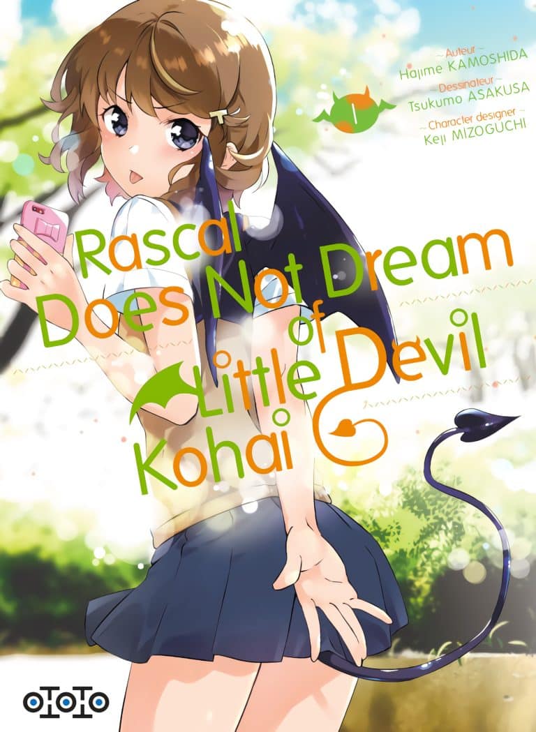 Tome 1 du manga Rascal Does Not Dream of Little Devil Kohai