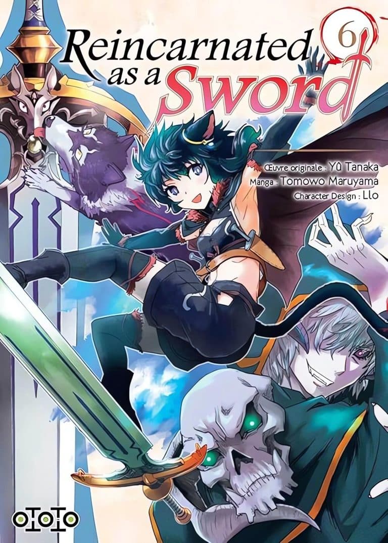 Tome 6 du manga Reincarnated as a Sword.