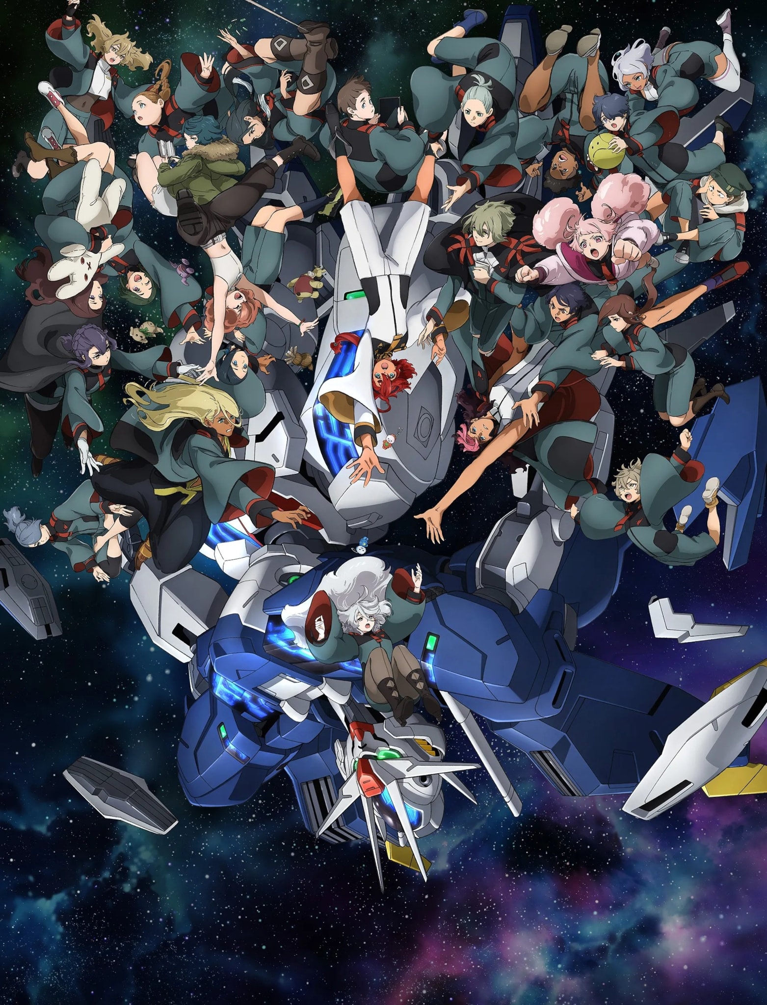 Second visuel pour la saison 2 de lanime Mobile Suit Gundam : The Witch From Mercury