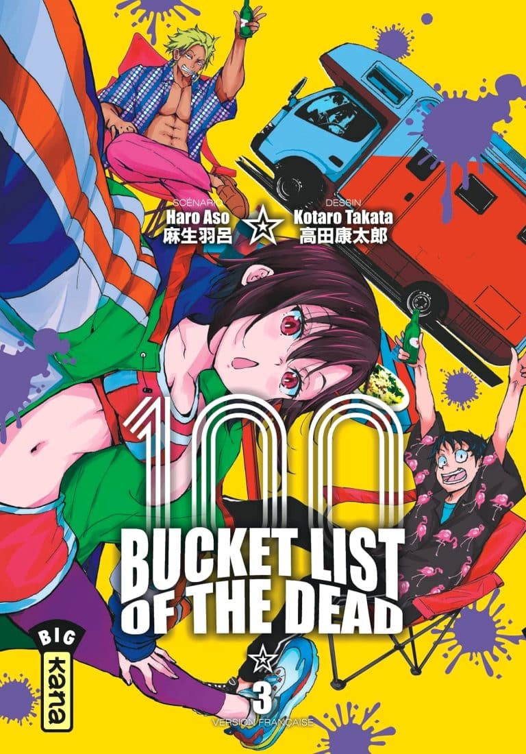 Tome 3 du manga Bucket List of the Dead