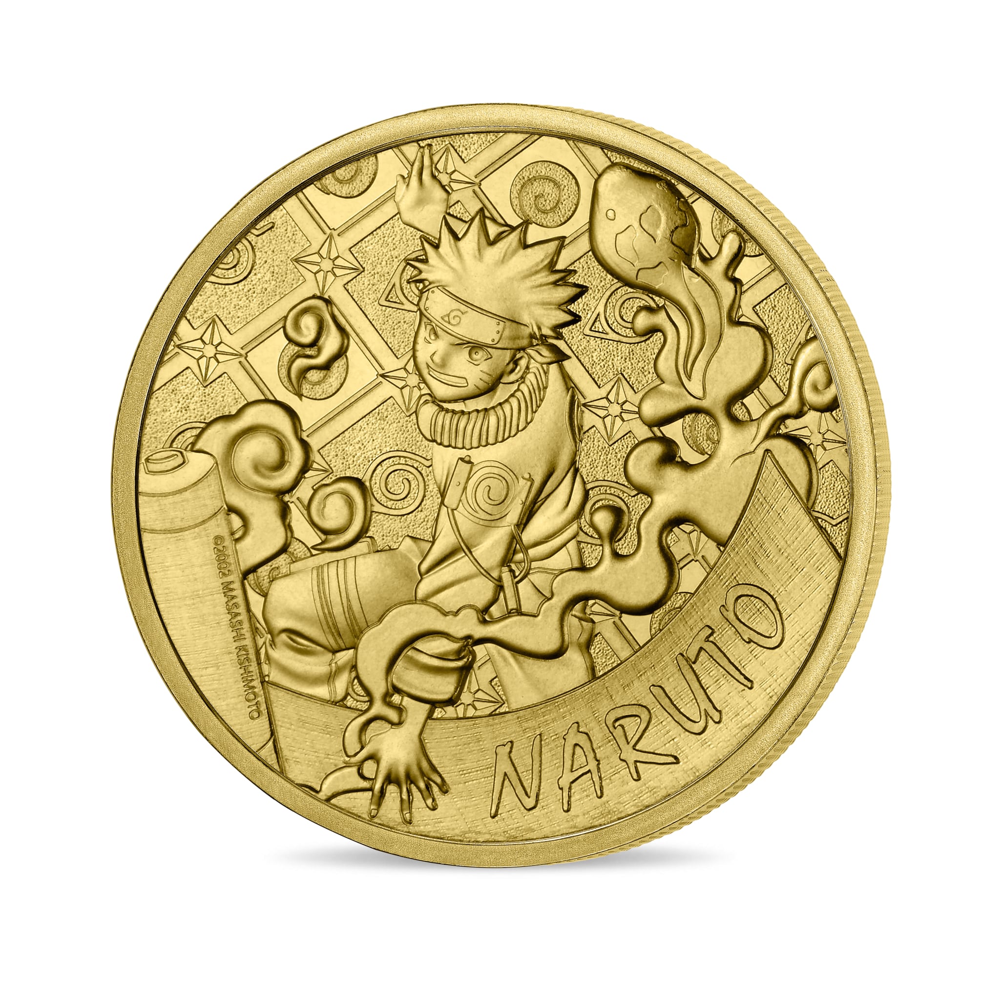 Mini-médaille Naruto dans la collection Naruto à la Monnaie de Paris