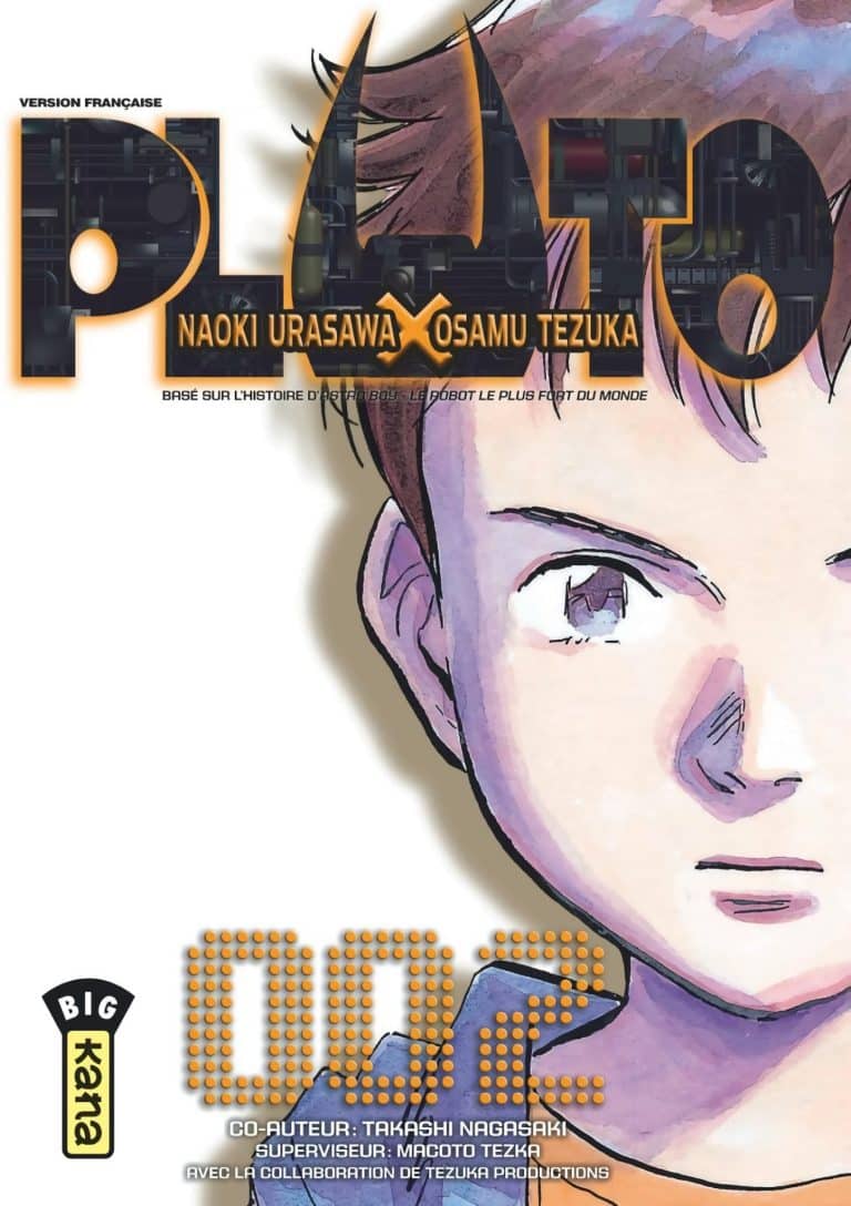 Tome 2 du manga Pluto de Urasawa Naoki et Osamu Tezuka