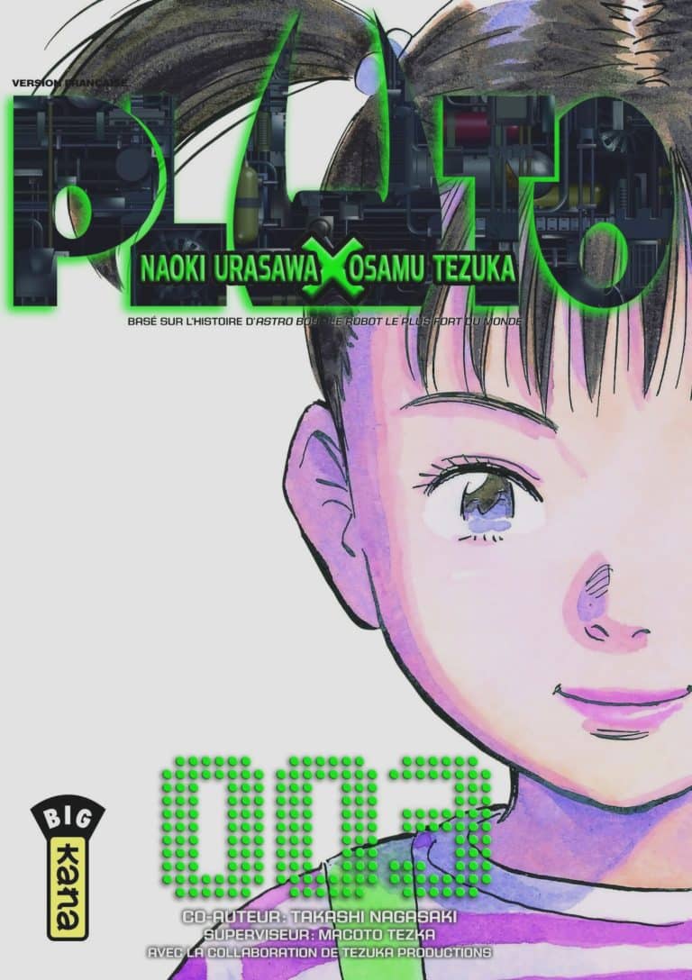 Tome 3 du manga Pluto de Urasawa Naoki et Osamu Tezuka