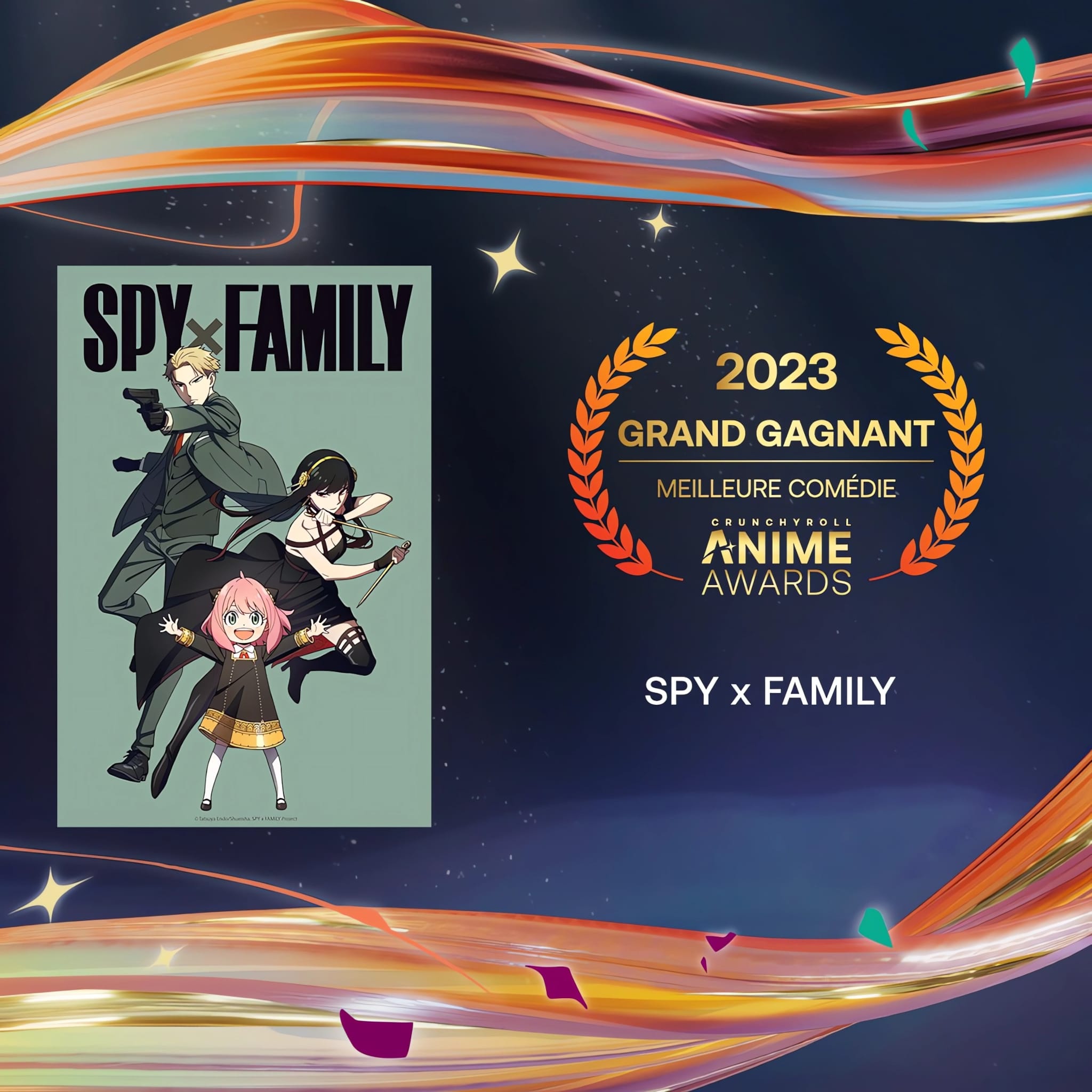Prix de la meilleure comédie pour les Crunchyroll Anime Awards 2023