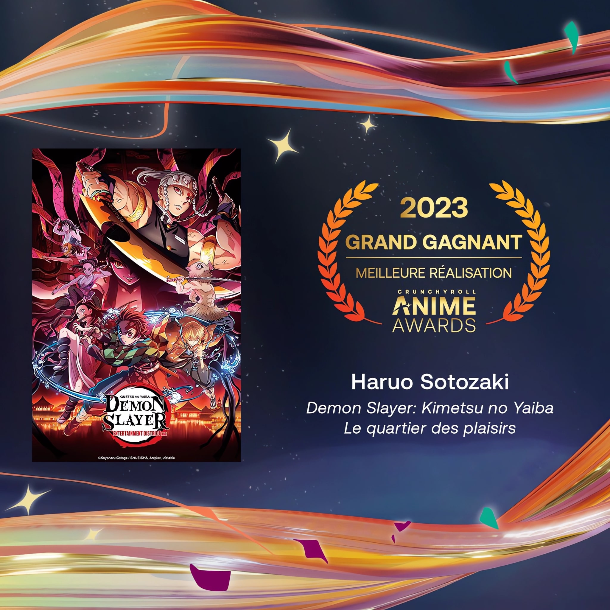 Prix de la meilleure réalisation pour les Crunchyroll Anime Awards 2023