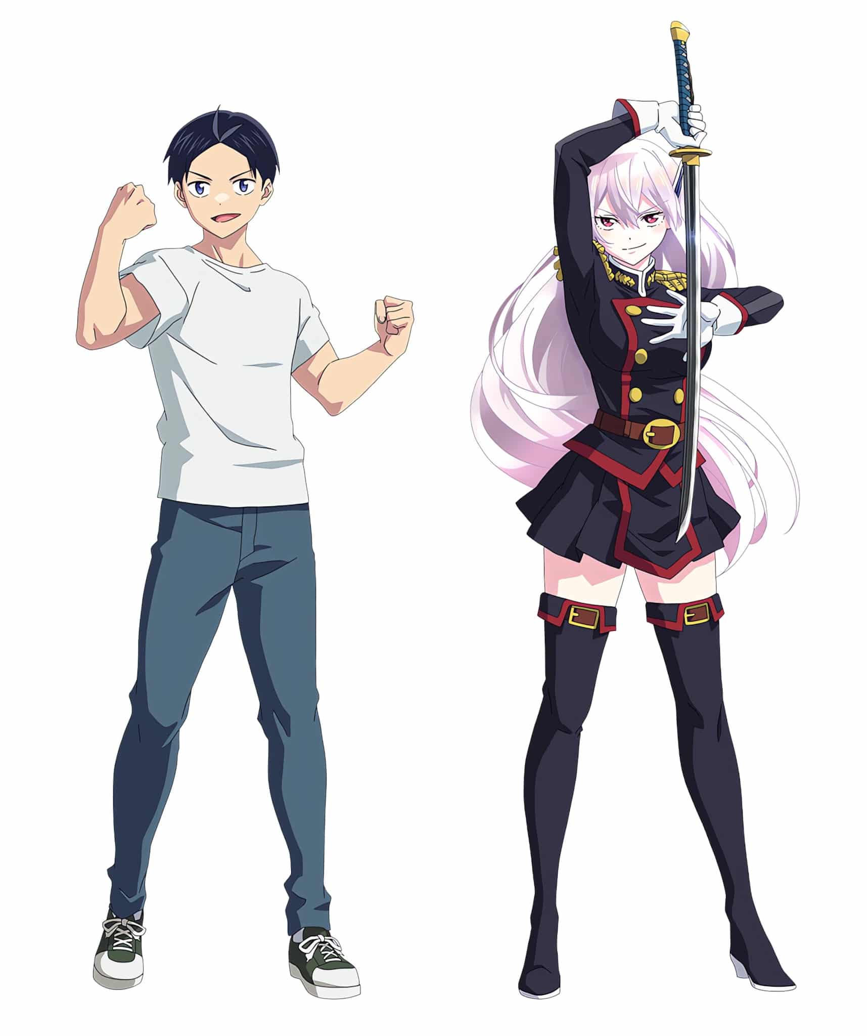 Character Design de Yuki et Kyoka pour l'anime Demon Slave