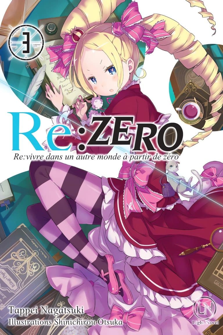 tome 3 du light novel Re:Zero