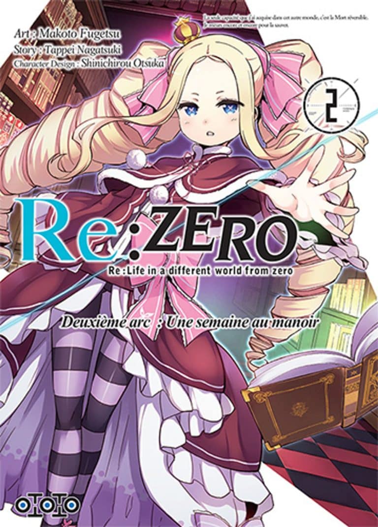Tome 2 du manga Re:Zero Arc 2
