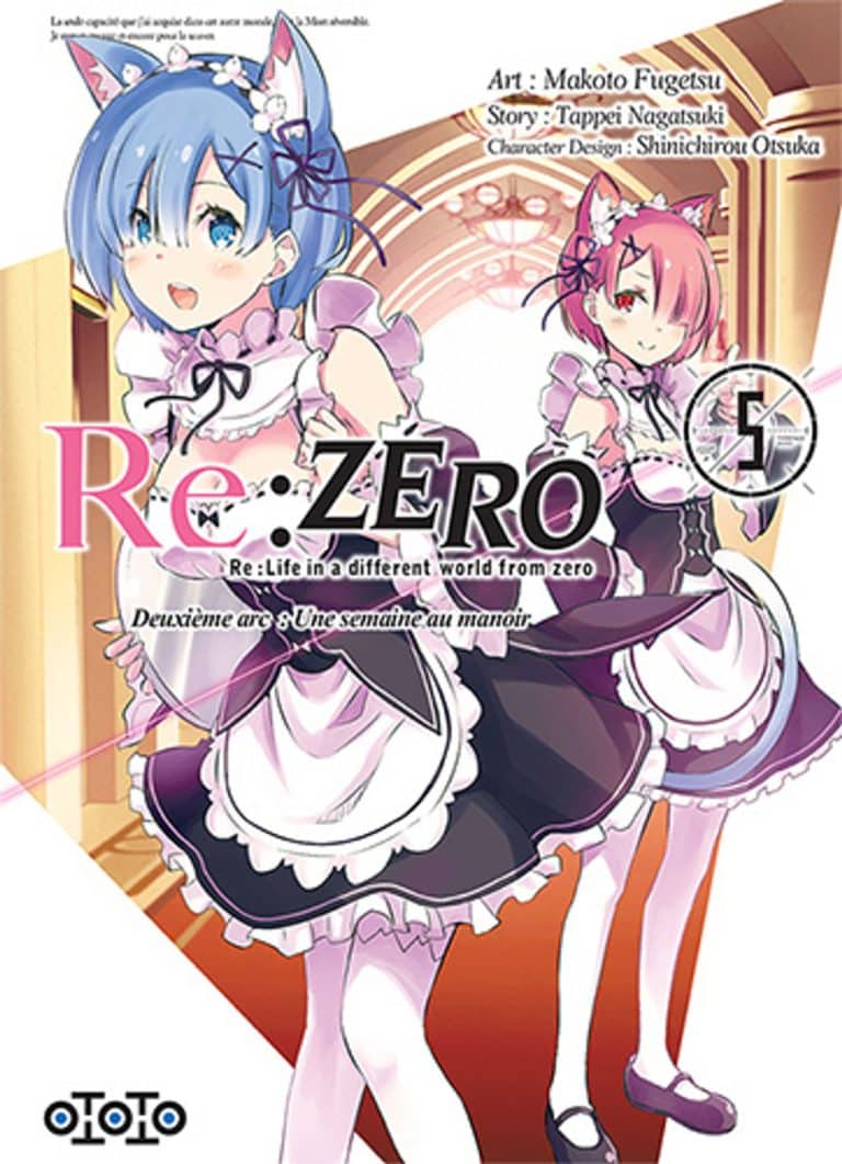 Tome 5 du manga Re:Zero Arc 2