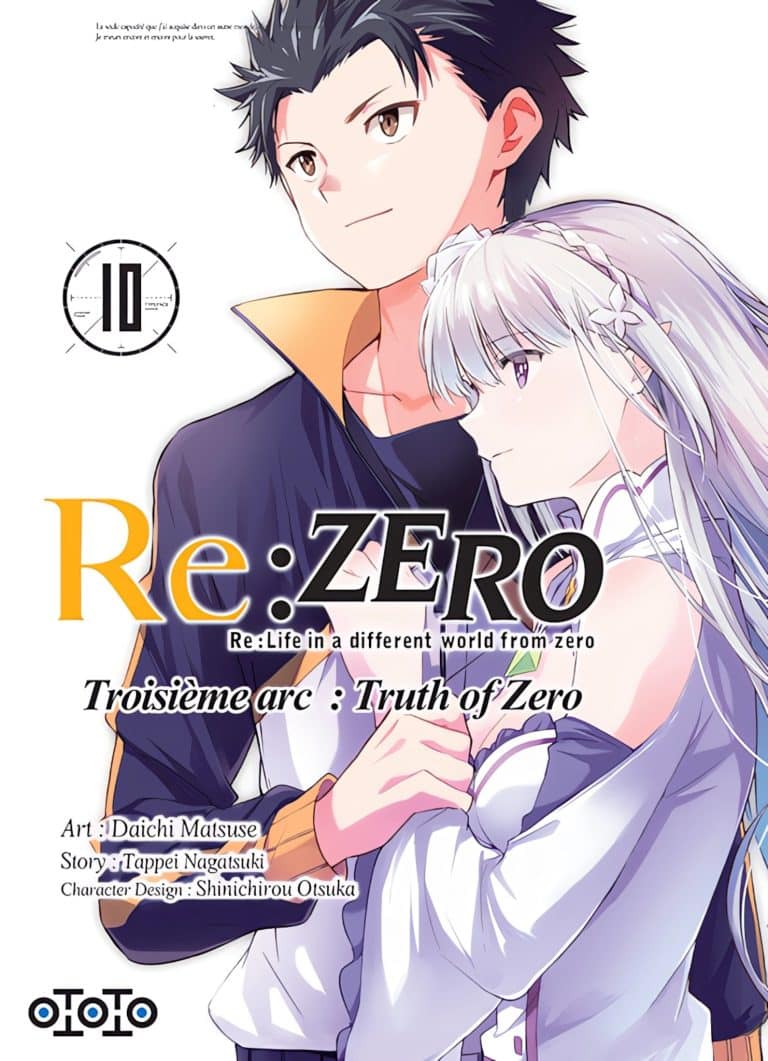 Tome 10 du manga re:zero arc 3
