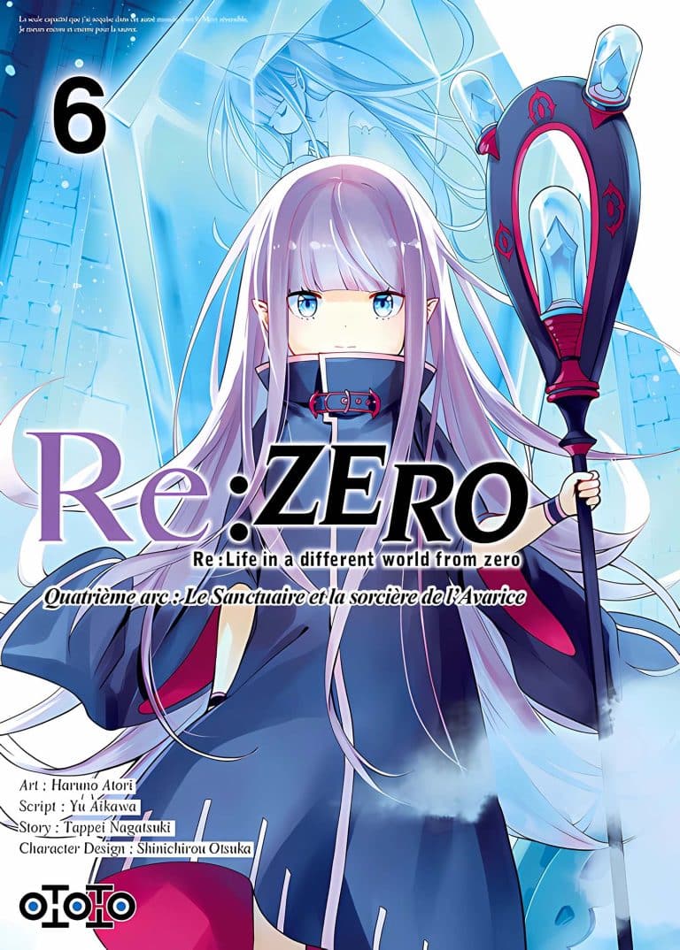 Tome 6 du manga Re:ZERO arc 4.