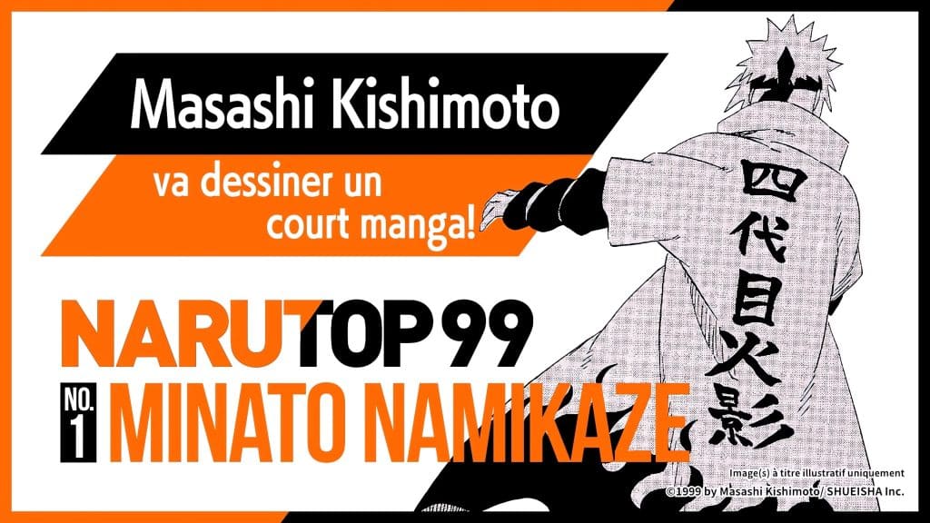 Masashi Kishimoto dessinera un one-shot de Naruto centré sur Minato Namikaze
