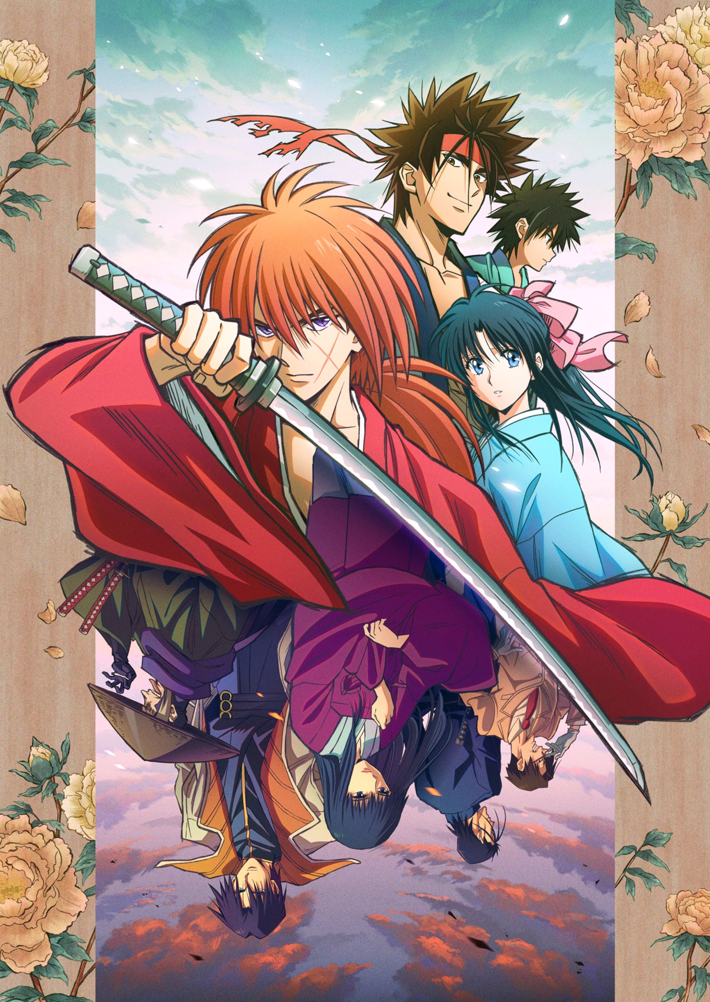 Troisième visuel pour lanime Rurouni Kenshin 2023