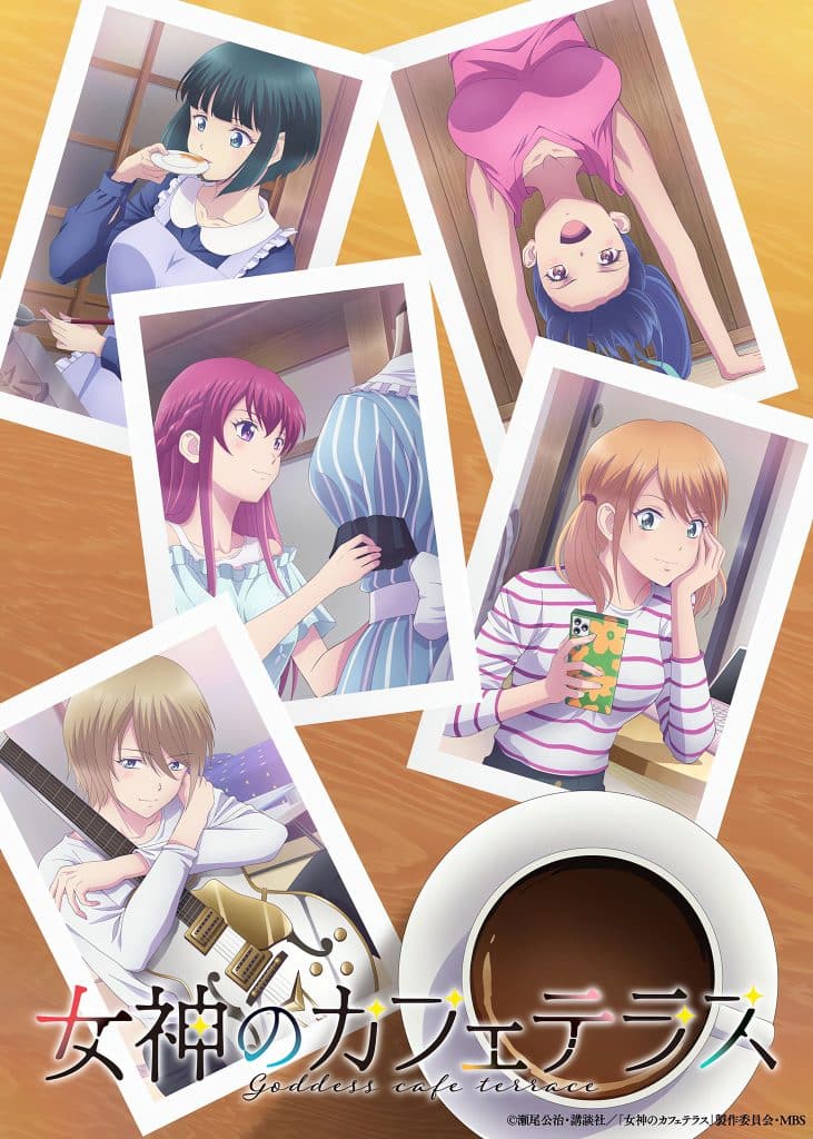 Premier visuel pour l'anime The Cafe Terrace and its Goddesses Saison 2.
