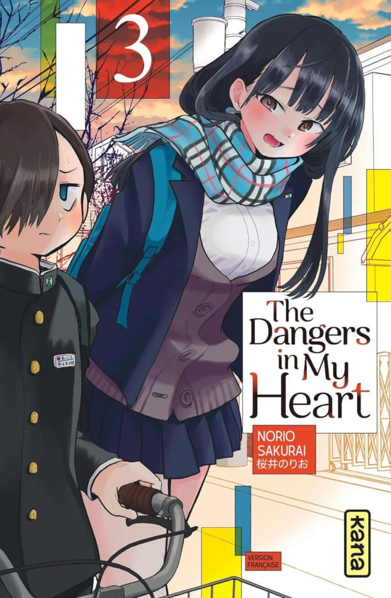 Tome 3 du manga The Dangers in my Heart
