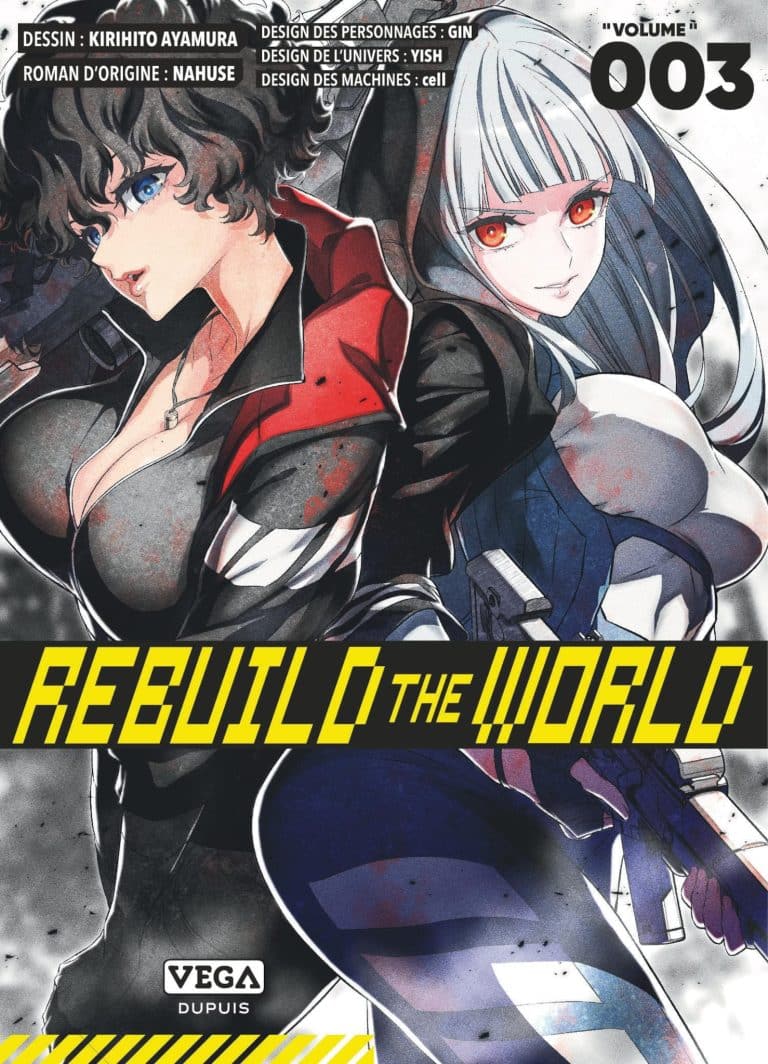 Tome 3 du manga Rebuild the World