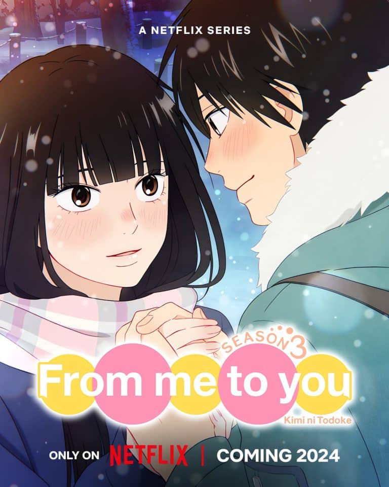 Annonce de la saison 3 de lanime Kimi ni Todoke : From Me to You sur Netflix