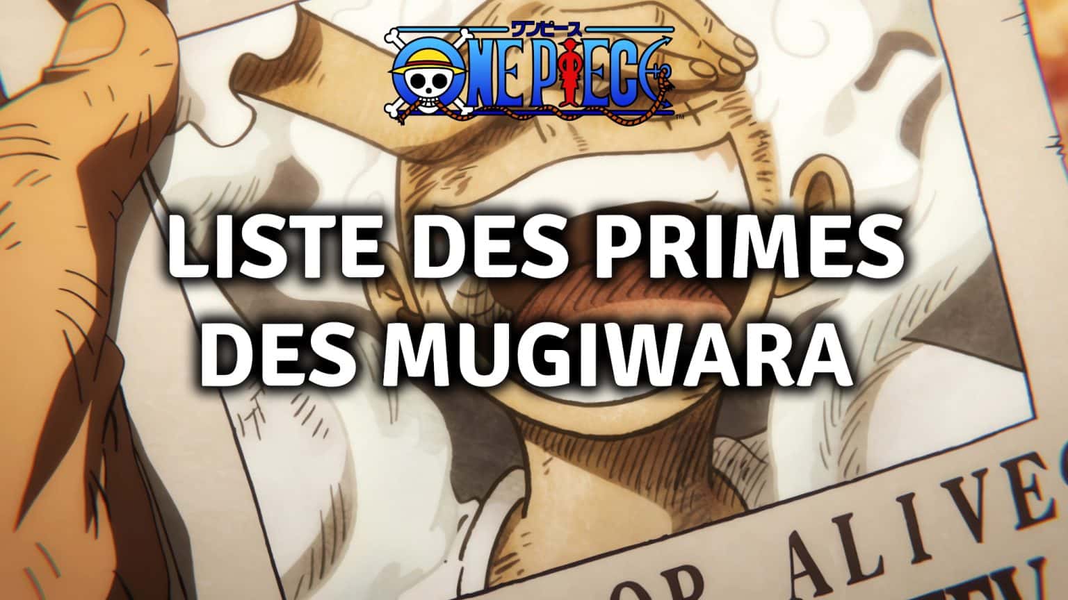 ONE PIECE la liste des Primes des Mugiwara après Wano Kuni AnimOtaku