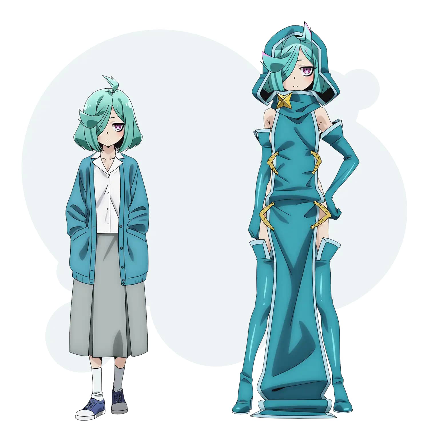 Character Design de Nemo Anemo pour l'anime Looking up to magical girls