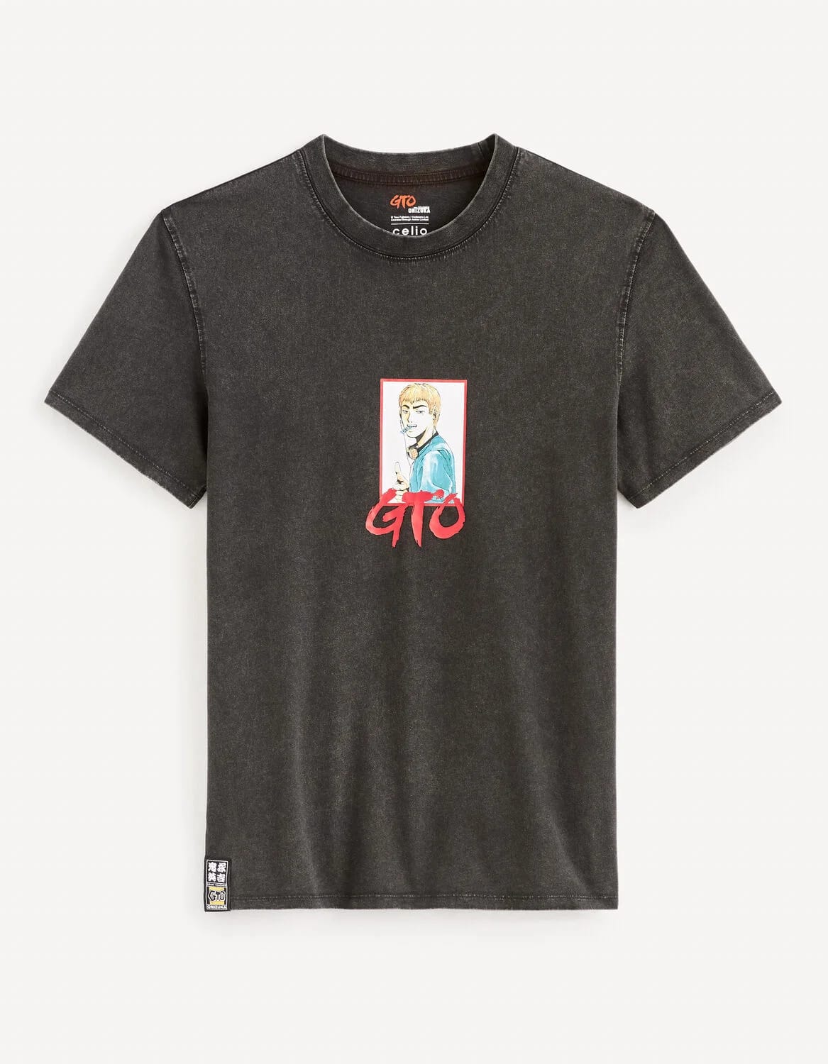 celio-GTO-t-shirt-noir-great-teacher-onizuka-1