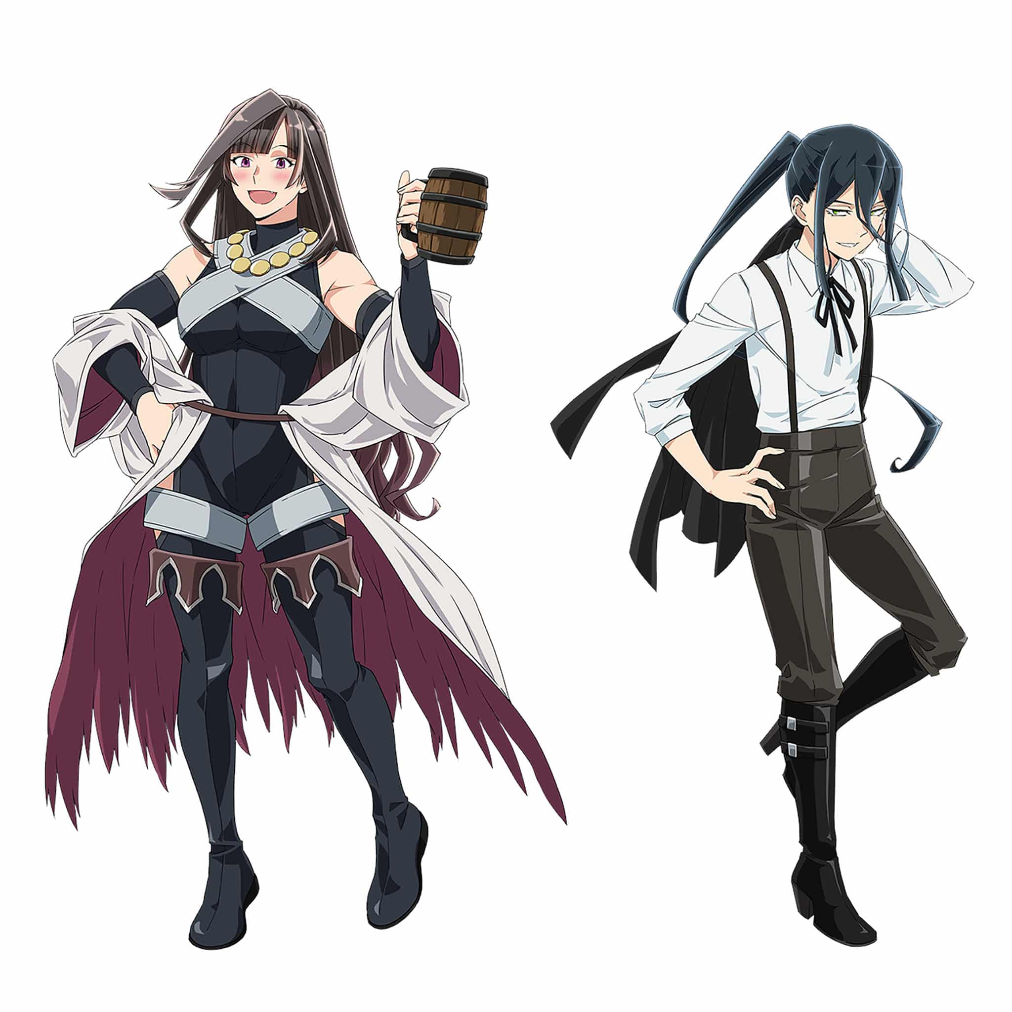 Character design de Mireille et Fam pour l'anime Tensei Kizoku : Kantei Skill de Nariagaru