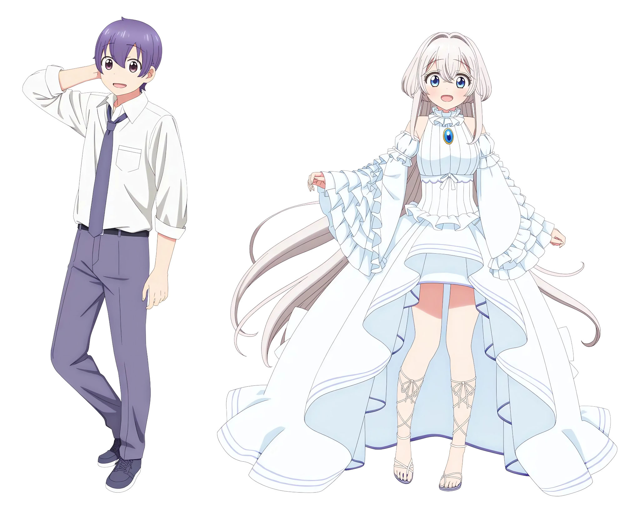Character Design de Shintaro Tokumitsu et Towa pour l'anime Studio Apartment, Good Lighting, Angel Included