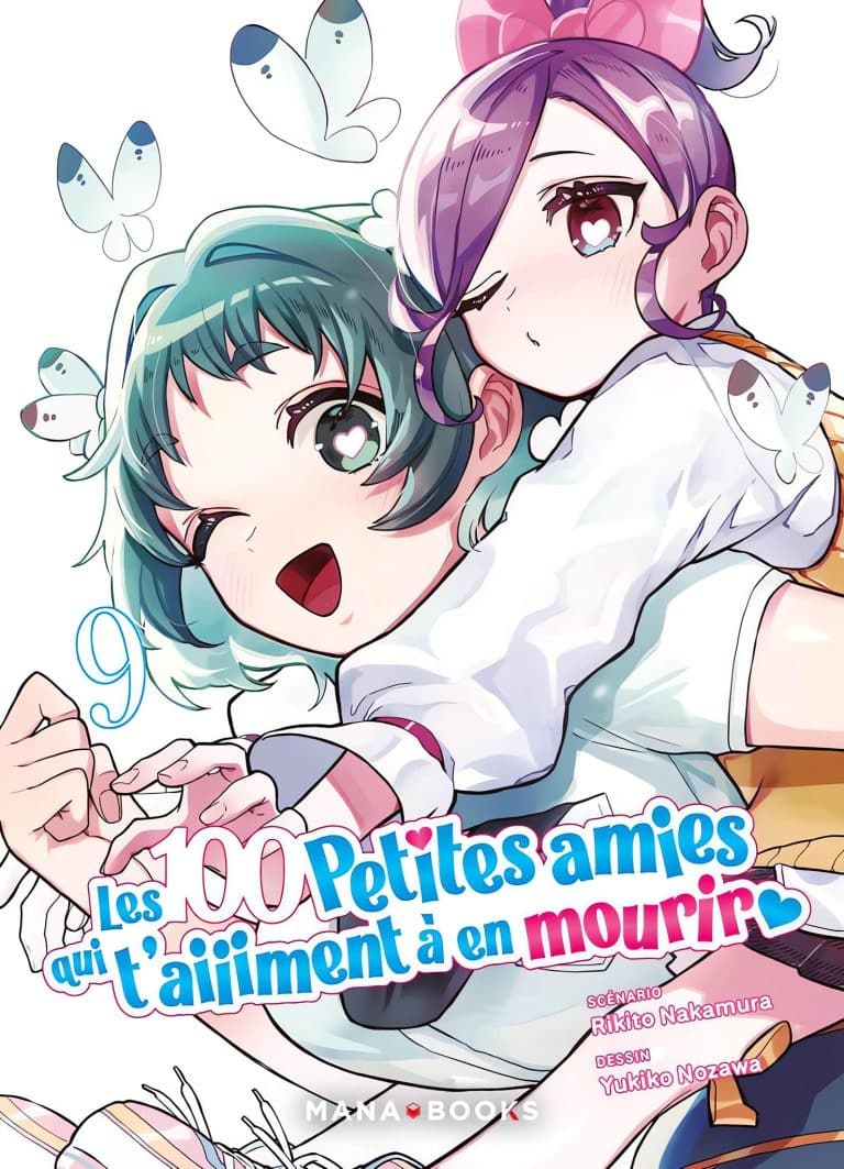 Tome 9 du manga Les 100 Petites Amies qui t'aiiiment à en mourir.