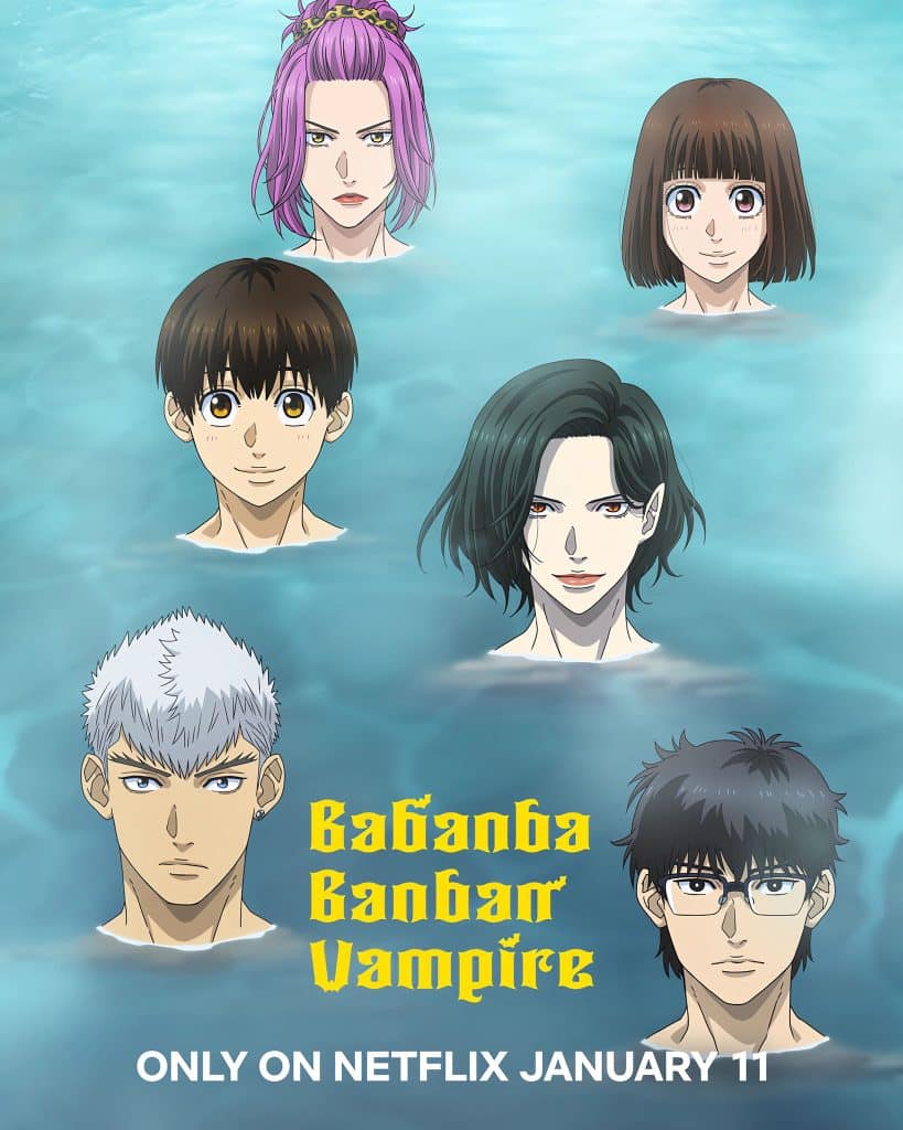 Troisième visuel pour l'anime Babanbabanban Vampire.