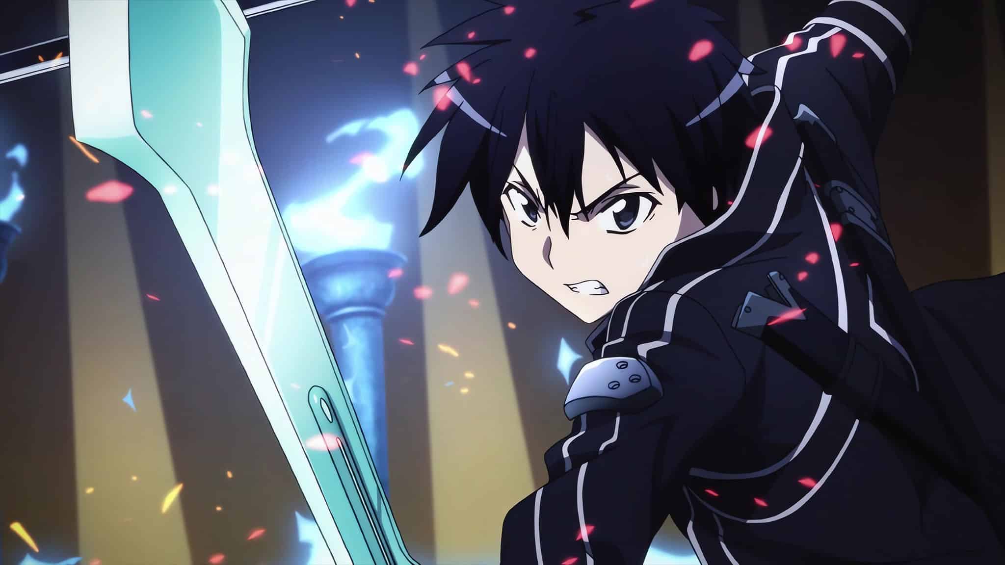 Annonce de l'anime Sword Art Online Saison 1 et 2 sur la plateforme de streaming ADN.